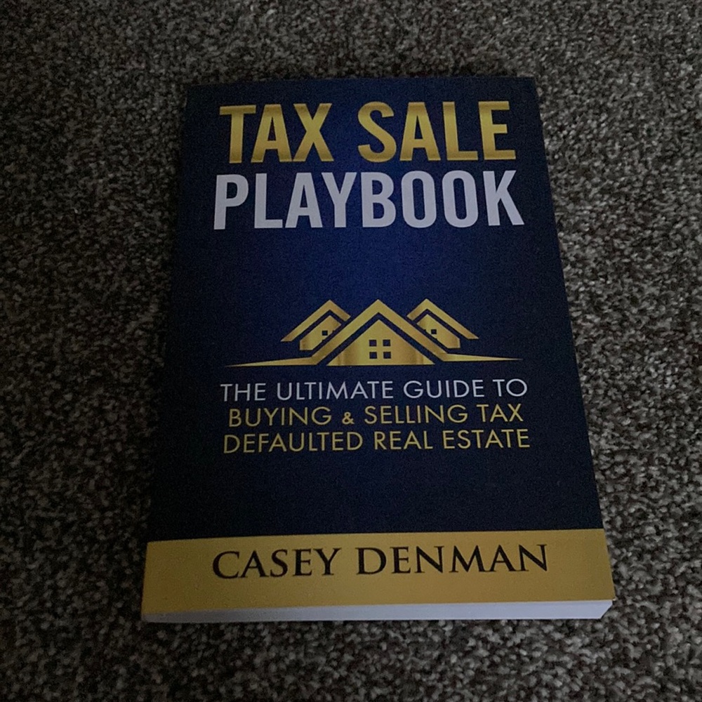 Tax Sale Playbook By Casey Denman Paperback Book